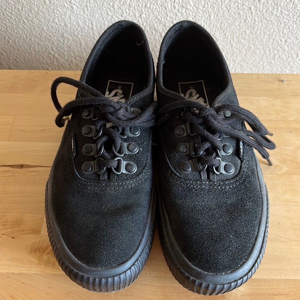 Vans Embossed Platform Suede Creeper